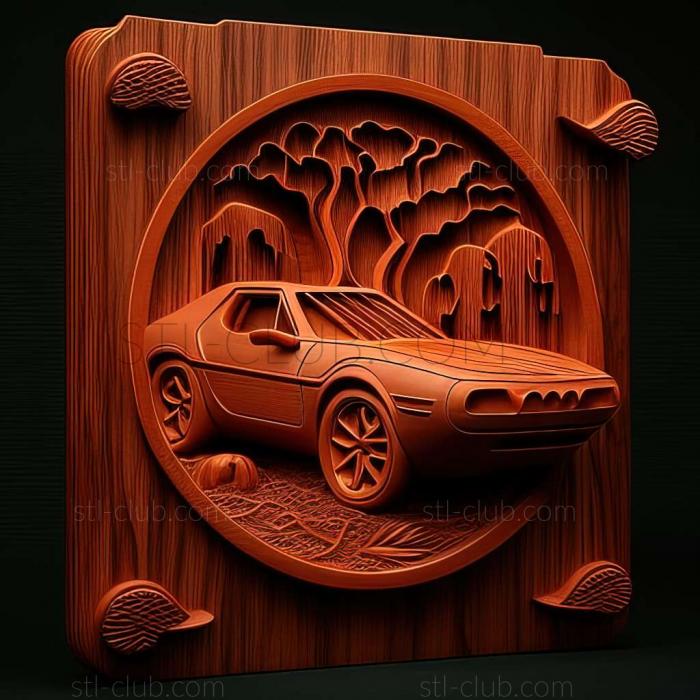 3D model Alfa Romeo Montreal (STL)